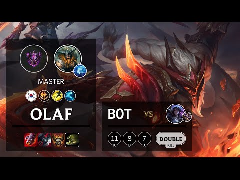Olaf Bot vs Kai'Sa - KR Master Patch 10.15