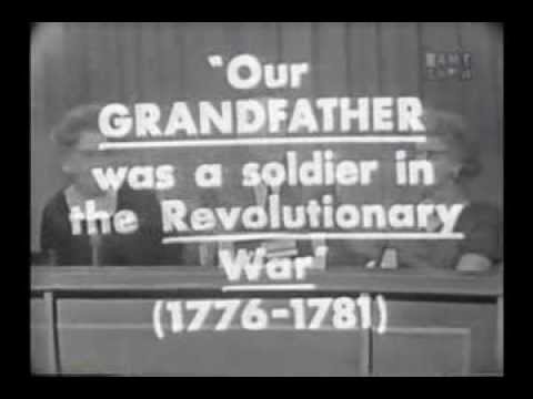 Three generations span 195 years (I've Got a Secret 4/26/61)