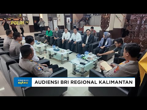 KAPOLDA KALTENG TERIMA AUDIENSI BRI REGIONAL KALIMANTAN