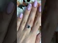 Серебряное кольцо с сапфиром 1.335ct