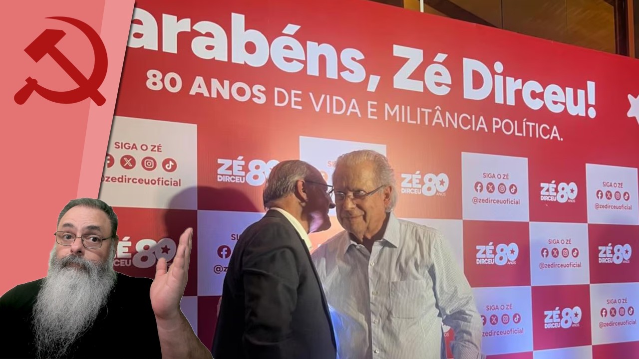 ZÉ DIRCEU dá o TOM da CAMPANHA de LULA em BRASÍLIA: RADICALIZAÇÃO À ESQUERDA, SISTEMA anti-SISTEMA