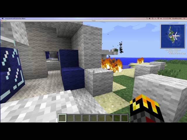 Tekkit Plane Crash Survival Island Minecraft Map