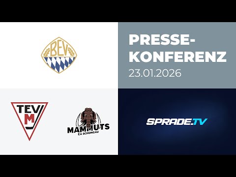 23.01.2026 - Pressekonferenz - TEV Miesbach vs. Schongau Mammuts