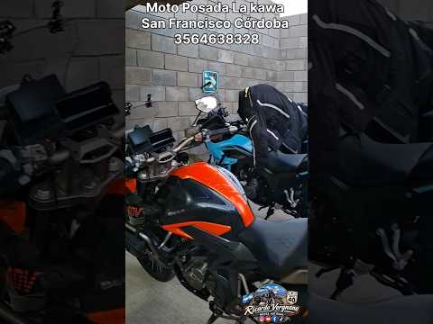 Motos Viajeros que pasaron por San Francisco Córdoba por la Moto Posada la kawa #motorcycle #posadas
