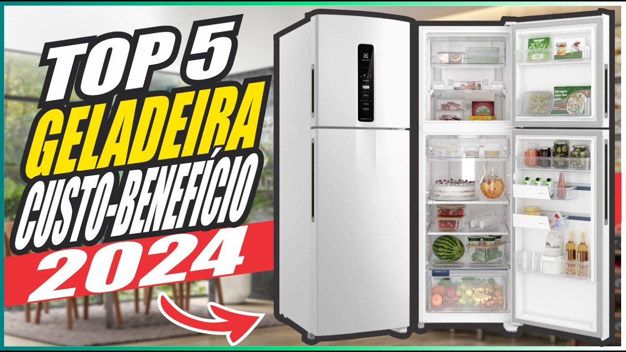 Qual a MELHOR GELADEIRA CUSTO-BENEFÍCIO para COMPRAR em 2024?