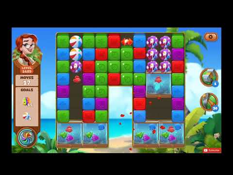 Lost Island Blast Adventure Level 1489 NO BOOSTERS - A S GAMING ✔