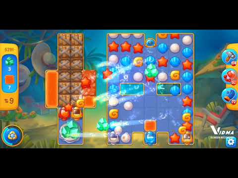 Fishdom. 5291 level no boosters and diamonds @maksimosnova-16