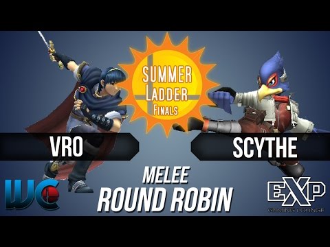 Summer Ladder Finale - Vro (Marth) vs. Scythe (Falco/Falcon) Melee Round Robin