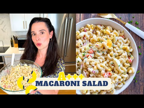 BEST Easy Macaroni Salad Recipe