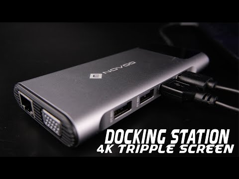 12 In 1 Novoo USB Type C Docking Station - Best Affordable Option