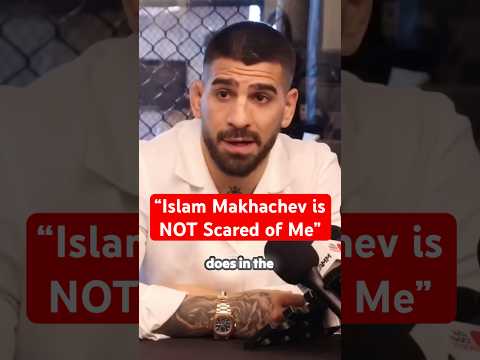 Ilia Topuria says Islam is not Avoiding Him 👏🏼 #ufc