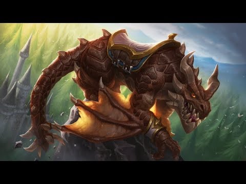 Paladins 3.3 Darkness & Dragons - Winged Drake Mount | First Look Gameplay