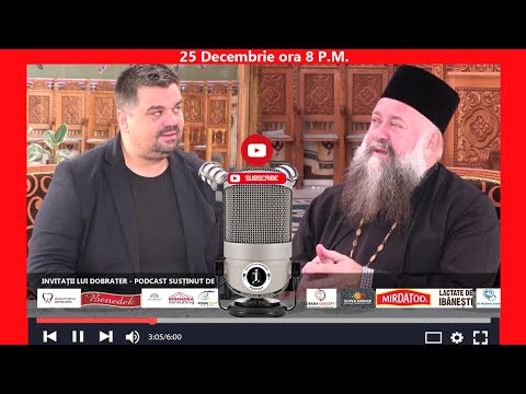 Invitații lui Dobrater - Episodul 58 - Părintele Arhimandrit Vasile - Mănăstirea Dumbrava