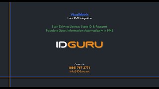 IDGuru ~ VisualMatrix Hotel PMS Interface