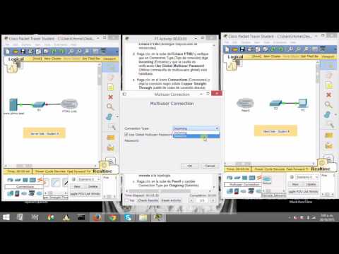 10 4 1 2 Packet Tracer Multiuser   Tutorial   Client Side AND 10 4 1 2 Packet Tracer Multiuser   Tut