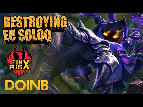Destroying EU SoloQ: FunPlus Phoenix Doinb - Veigar Mid Lane (Glacial Augment Build) - KDA 11/2/12