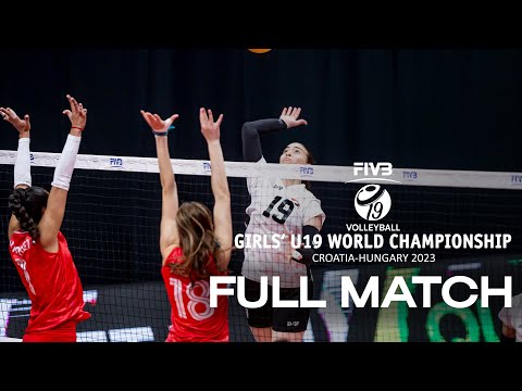 EGY🇪🇬 vs. CHI🇨🇱 - Full Match | Girls' U19 World Championship | Pool A
