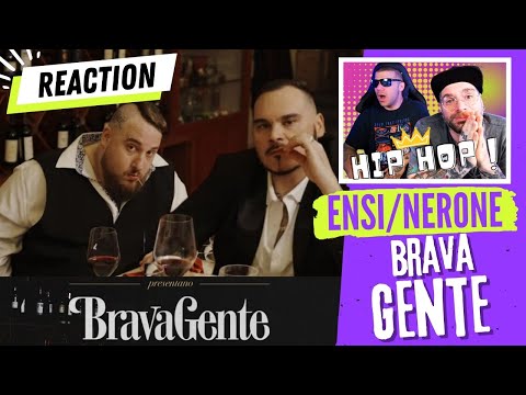 ENSI, NERONE - BRAVA GENTE (full album) | REACTION by Arcade Boyz