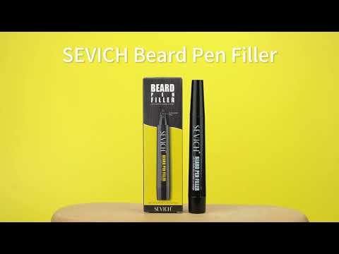 Карандаш маркер для бороды водостойкий коричневый с кисточкой русый камуфляж филлер консилер окрашивание бороды 15 мл - фото 1 - id-p2779635598