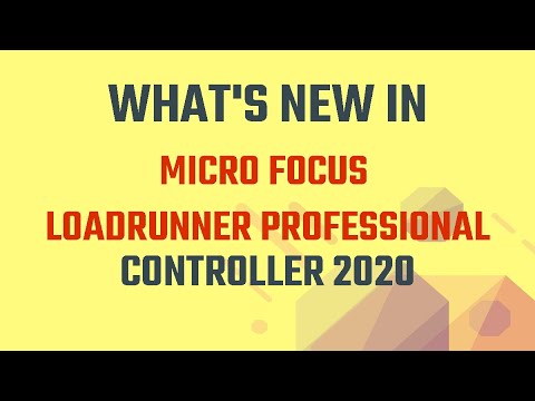What's new in Micro Focus LoadRunner Professional Controller 2020?