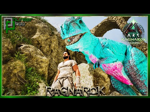 I Tamed a Giga Before Level 50 in Ark Ragnarok Solo Nomad