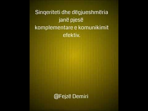 Fejzë Demiri–Arti i komunikimit efektiv