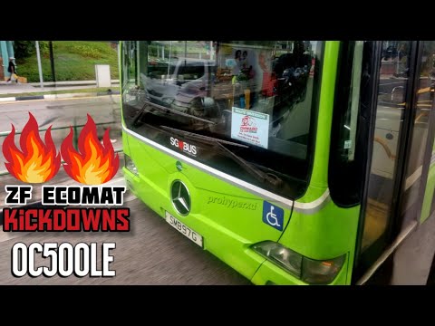LOUD ZF ECOMAT KICKDOWNS on a OC500LE (SMB46D) TTS Service 801