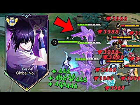BEST SOYOU AGRESIF GAMEPLAY AND BUILD EMBLEM AUTO BROKEN 2026! (New Buffed Suyou!!) - Mobile Legends