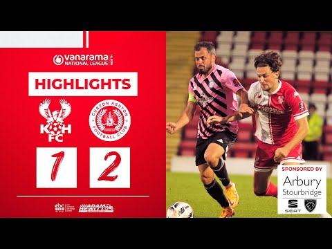 📺 HIGHLIGHTS | 16 Aug 22 | Harriers 1-2 Curzon Ashton