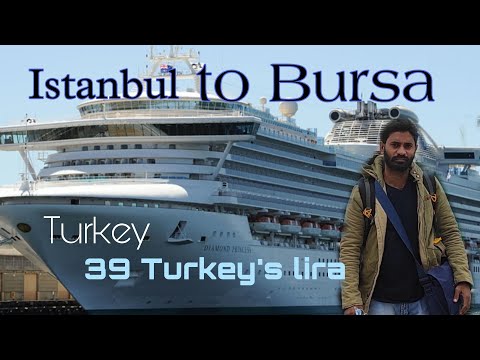 Istanbul to Bursa Best Transportation in Turkey 🇹🇷 Low Cost Transport