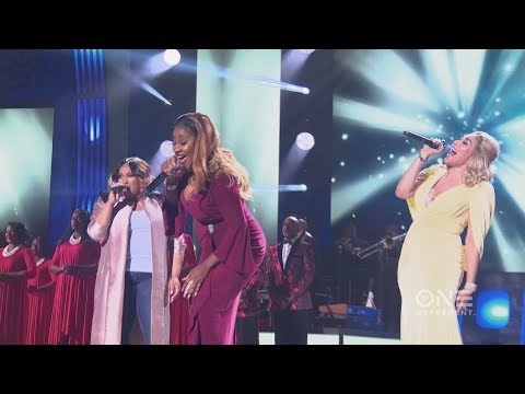 Tasha Page-Lockhart, Le'Andria Johnson & Keke Wyatt Tribute to Tamela Mann