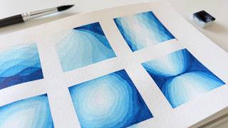 The Most Relaxing Painting You Should Try | Watercolor Doodles For Beginners ✧