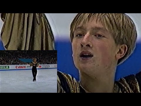 Evgeni Plushenko 🇷🇺🥈 1999 Euro free skate | Jean-Michel Jarre Medley