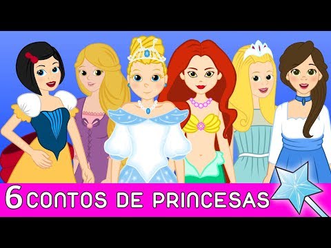 Capa de Princesas - Brancas de Neve, Rapunzel, Cinderela e mais princesas