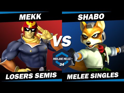 Mekk vs shabo - Losers Semi Finals | Midlane Melee 34