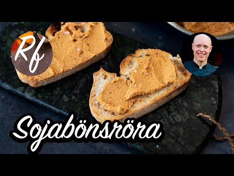 Sojabönsröra är ett slags pålägg eller spread av mixade sojabönor smaksatt med tomat, paprika, lök, vitlök, soja, citron, flingsalt samt örter som oregano och basilika.>