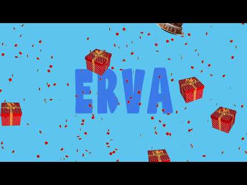 İyi ki doğdun ERVA - İsme Özel Ankara Havası Doğum Günü Şarkısı (FULL VERSİYON) (REKLAMSIZ)