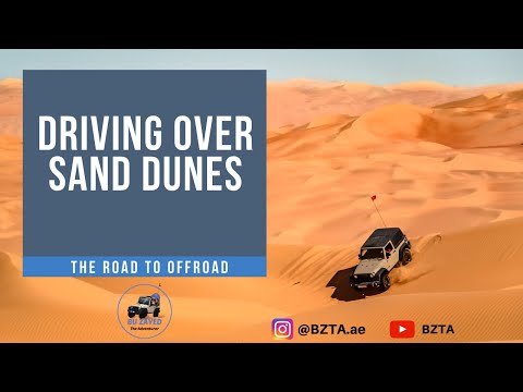 How to drive over sand dunes (step by step)