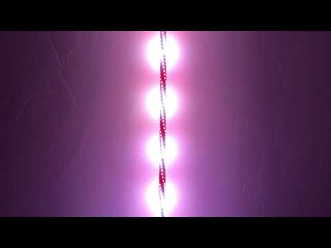 Gorilla Whips NEW Twisted Silver LED Whip