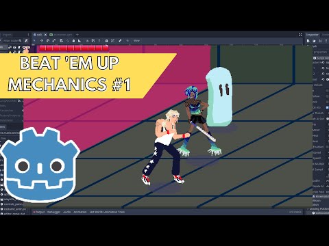 Two ways to do 2.5D collisions for a beat 'em up game | Beat Em' Up Mechanics #1