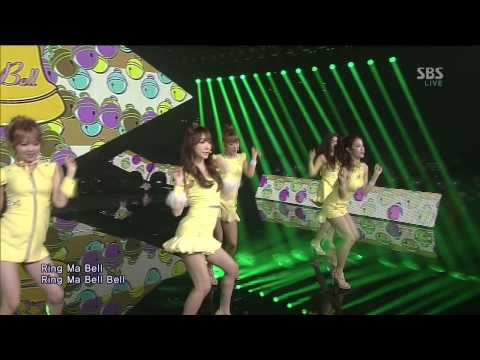 Ring Ma Bell @SBS Inkigayo Popular song 20130224