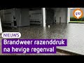 Meubelzaak in Geldermalsen ontsnapt aan enorme schade door wateroverlast