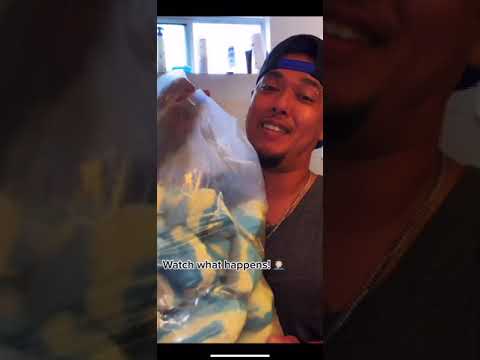 Tried 100 Koi CBD bath bombs at once! Was not expecting this!