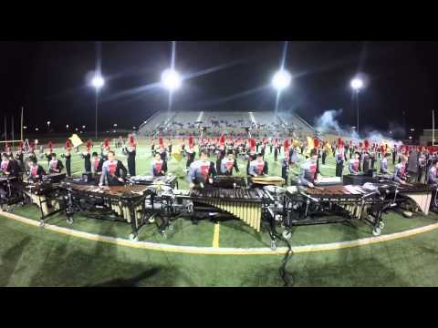 Vista Ridge HS Drumline 9/11/15 Front Ensemble Viewpoint