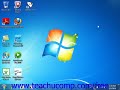 Windows 7 Tutorial