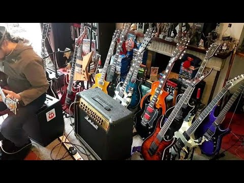 Guitar Review LTD Amberburst EC-1000