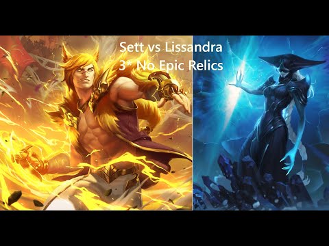 Sett (3 Star No Epic) vs Lissandra - Legends of Runeterra