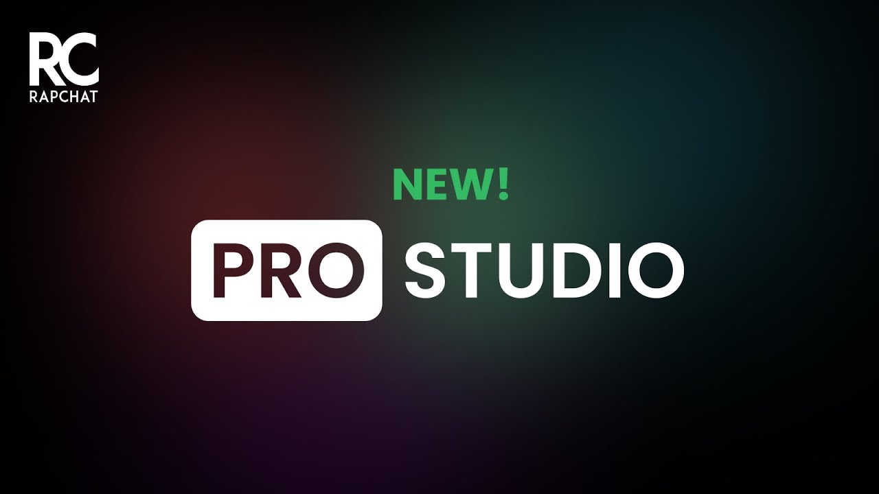Announcing the Rapchat Pro Studio