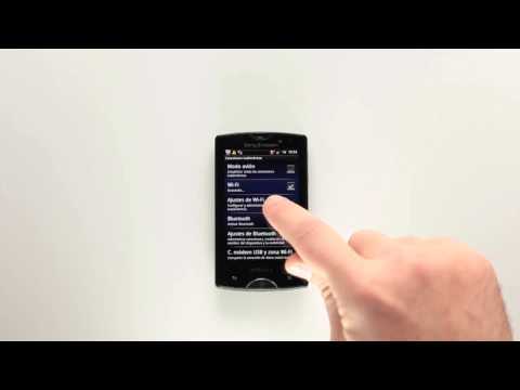 Movistar - Cómo configurar la conexión WiFi en un Sony Ericsson Xperia
