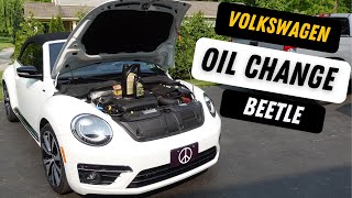 VW Beetle Oil Change & Light Reset 2011-2019 2.0L